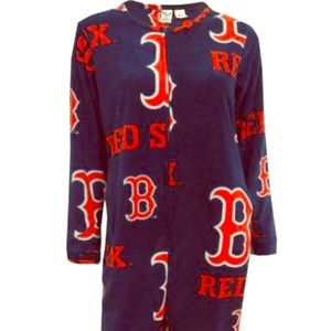Red Sox footie pajamas